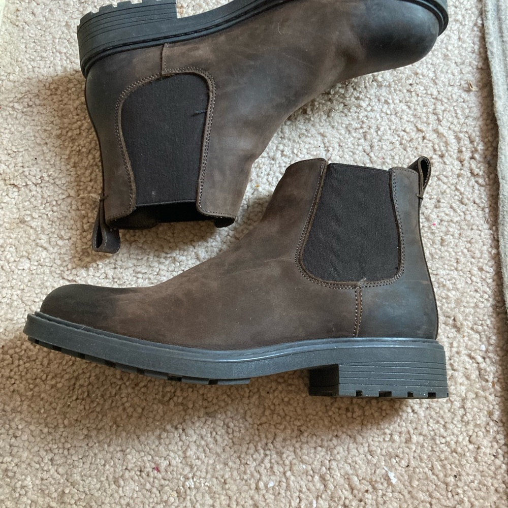 Clarks Brown Chelsea Boots WOMENS